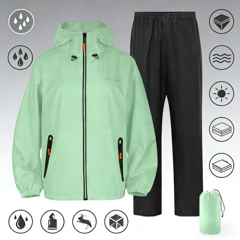Full Body Waterproof Rain Suit - огляд і ціна Fishing Pants Waterproof
