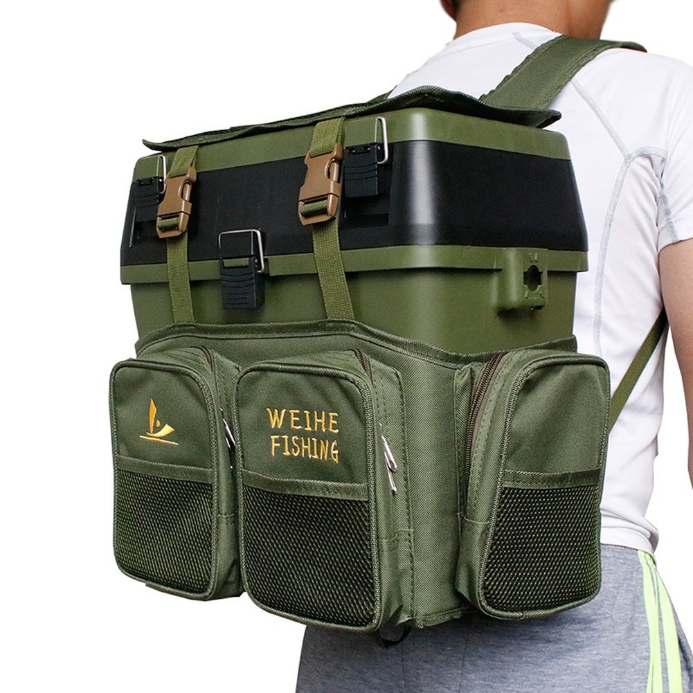 Green Nylon Fishing Backpack W - огляд і ціна Fishing Backpack