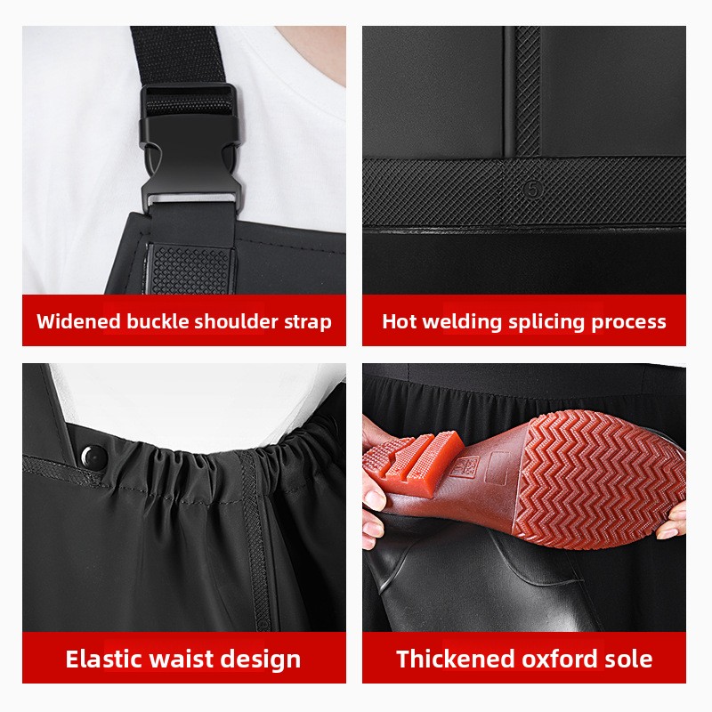PVC Chest Waders with Boots Wa - огляд і ціна Fishing Pants Waterproof