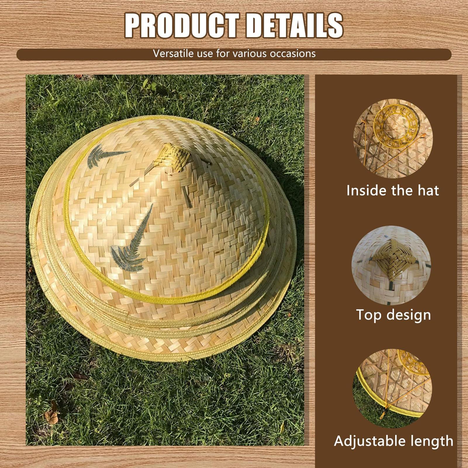 Chinese Straw Hat Handmade Rat - огляд і ціна Fishing Hat
