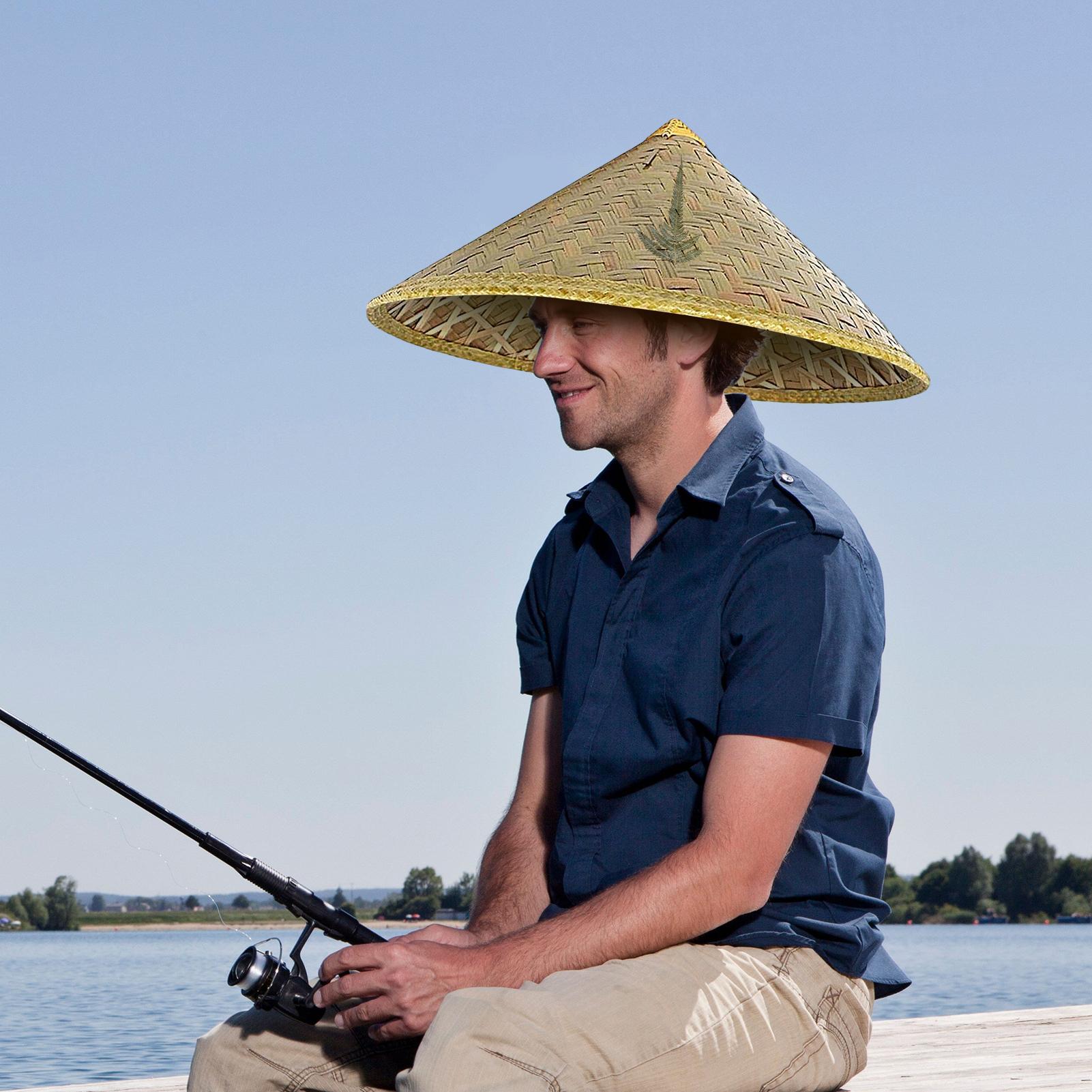 Chinese Straw Hat Handmade Rat - огляд і ціна Fishing Hat