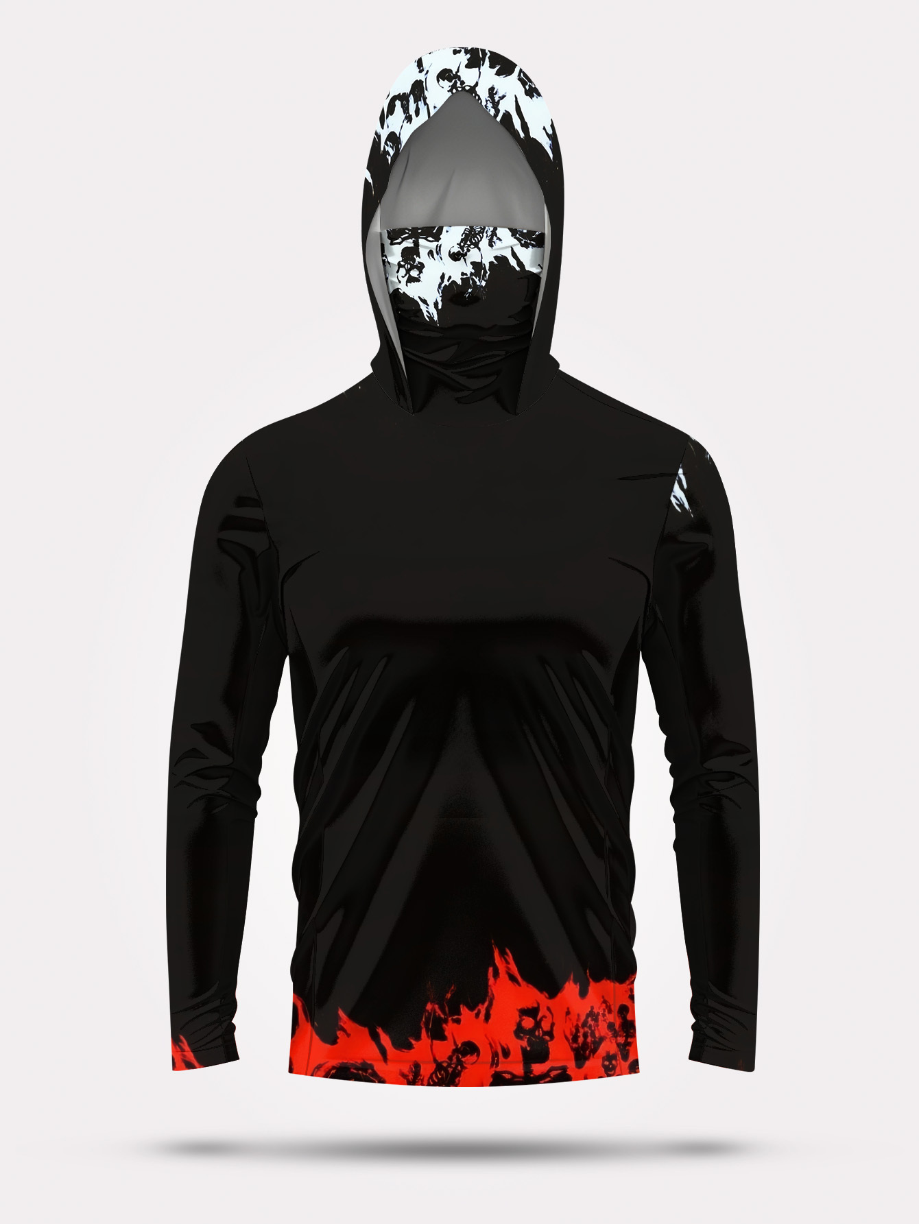 Men Hood Fishing Shirt long sl - огляд і ціна Fishing Shirt Uv Protection