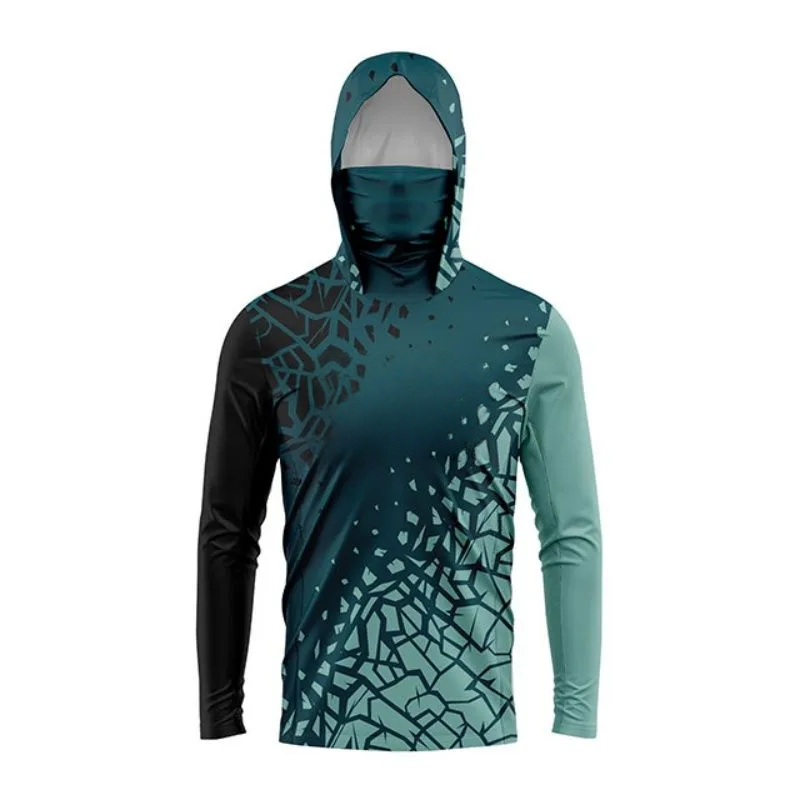 MALFC Hood Fishing Shirt Fishi - огляд і ціна Fishing Shirt Uv Protection