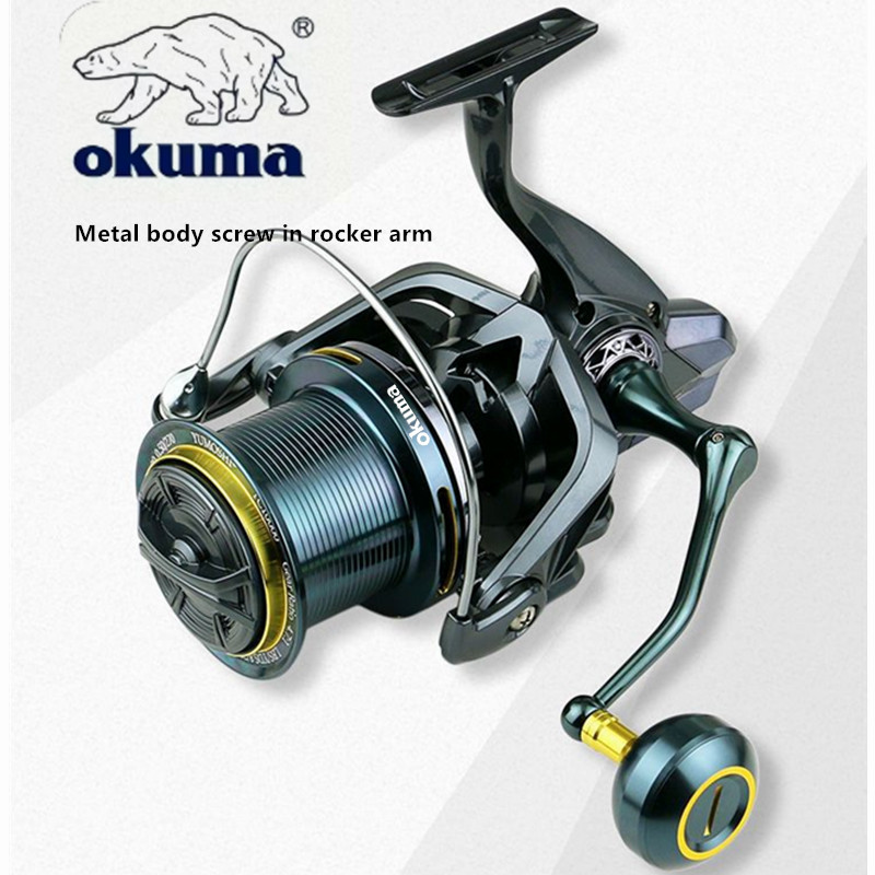OKUMA Fishing Reel 9000-14000  - огляд і ціна Daiwa Reel Bg